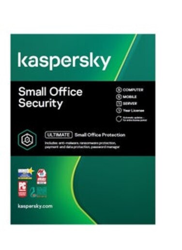 Kaspersky Small Office Security   5 Computer, 5 Mobile, 1 Server For 1 Year