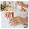 2 PCS Charms Tolive Tree Branch Leaves Adjustable Open Ring for Women(Silver)