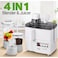 4 in 1 Juicer Blender Grinder Mixer with Multiple Speed Control and Pulse Function