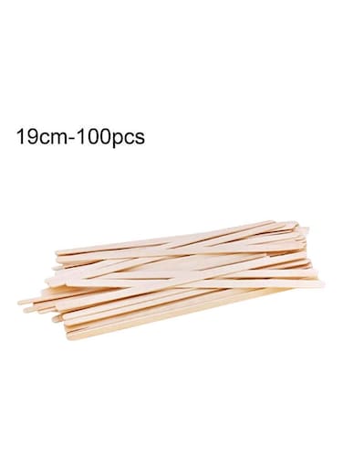 Disposable Wood Coffee Stir Stick Beige 19cm