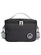 Insulated Lunch Box Bag Waterproof Lunch Bags for Women Man Office Work School Picnic Fishing Hiking Travel Thermal Leak Proof Cool Bag Tote Bag with Shoulder Strap Black