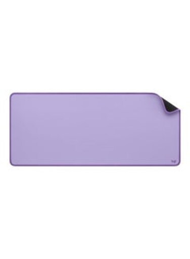 Logitech Desk Mat Studio Series, Multifunctional Large Desk Pad, Extended Mouse Mat, Office Desk Protector with Anti slip Base, Spill resistant Durable Design, Lavender, 956-000054, Medium- Purple
