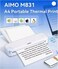 AIMO A4 Portable Thermal Printers with Bluetooth M831