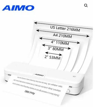 AIMO A4 Portable Thermal Printers with Bluetooth M831