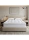Mattress Topper 90x190 - 8cm Thick Super Soft Fluffy Single Bed Topper with Luxury Soft Fabric and Elastic Bands for Secure Fit