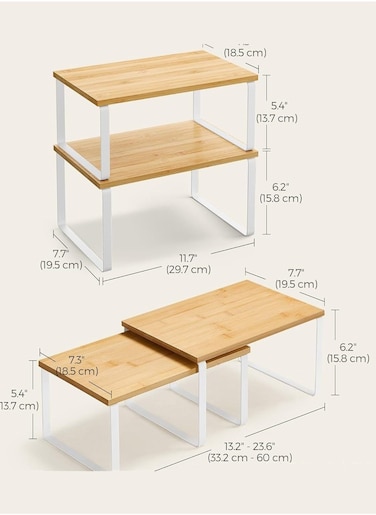Living Room Kitchen Rack Wooden Multi-Purpose Cabinet Storage Rack