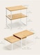 Living Room Kitchen Rack Wooden Multi-Purpose Cabinet Storage Rack