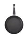 Strong Aluminum Body With Non-Stick Coating And Bakelite Handle  Compatible With Hot Plate Halogen Ceramic And Gas Stovetops  Perfect For Frying Sauting Tempering  Black Black 28 cmcm