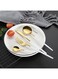 4 Piece Stainless Steel Cutlery Set White/Gold