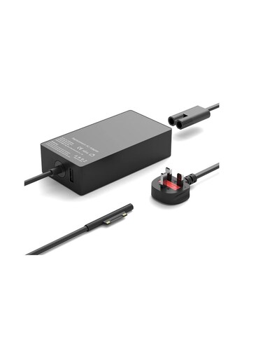 65W Charger 15V/4A Power Supply Adapter Compatible with Microsoft Laptop/Tablet Surface Pro 3/4/5/6/7/8/X Surface Go &amp; Surface Book with USB Charging Port