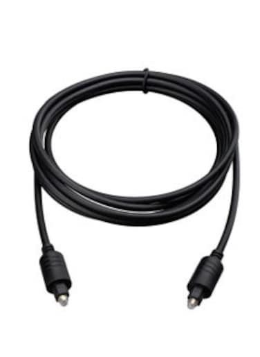 AV Optical Fiber Digital Audio Cable Black 5Meter