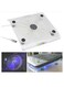 Notebook Cooling Pad Transparent Case Fans