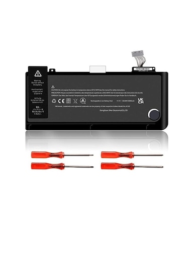 Replacement Laptop Battery A1322 A1278 for MacBook Pro 13 Inch (10.95V 6000mAh)