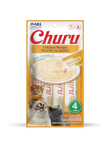 INABA Churu Chicken 56 G/4 Sticks Per Pack