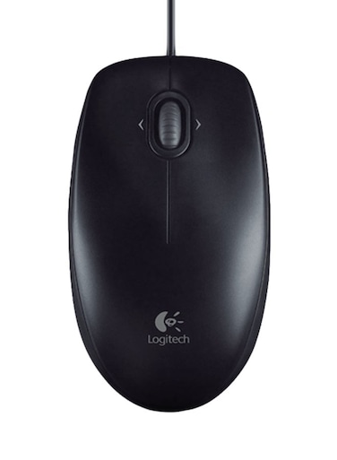 M100 Wired USB Mouse White