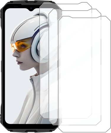 Shadoo Screen Protector Compatible with Doogee V Max Plus 5G (6.58 Inch) [4 Pack] Tempered Glass Screen Protector Suitable for Doogee V Max Plus 5G, Tempered Glass Screen Protector