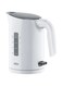 Braun Household &quot;Braun PurEase Kettle, 1L, 2200 Watts, 3-Way protection, Rapid boil system 45sec WK3000 WH Electric Kettle - White 