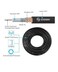 STARGOLD RG-6 Coaxial Cable 64AL Wire for Digital Transmission, 100Y Length, High-Quality Signal