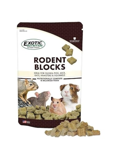 Exotic Nutrition rodent blocks 1 lb