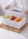Creation YAH XL Smart Kitchen Storage Box - Airtight, Microwave &amp; Freezer Safe. Fridge &amp; Pantry Organizers - Durable Containers - Draining Baskets (3 Draining Baskets)