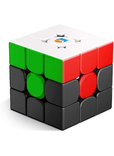 Monster Go 3x3 UT Trainer Cube, MG Cube Learning Series Puzzle Toy for Kids Beginners