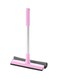 Home Double Side Glass Cleaning Brush Window Wiper Squeegee Scrubber Pink 20*10*20cm
