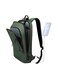 Mobcos Back Pack Green 8228 Elite Laptop Backpack with USB Charging Port &ndash; Waterproof Anti-Theft Business Travel Backpack for Men &amp; Women, Slim Oxford Material Bag Work &amp; College