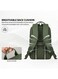 Mobcos Back Pack Green 8228 Elite Laptop Backpack with USB Charging Port &ndash; Waterproof Anti-Theft Business Travel Backpack for Men &amp; Women, Slim Oxford Material Bag Work &amp; College