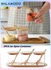 3PCS Condiment Jar Spice Container with Lids and Spoons, 10oz Clear Glass Condiment Canisters Pots Seasoning Box Salt Container Sugar Bowl Set for Kitchen Containers