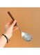 handle stainless steel shell shaped spoon