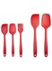 Spatula Set of 5 Heat Resistant Professional for Nonstick Cookware Seamless and BPA Free