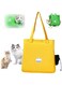 ALEjon Petmoki Cat Tote Bag,Petmoki Bag,Cat Tote Bag Carrier Walker Petmoki,Cat Tote Bag Carrier Walking,Cat Tote Bag for Walking,Cat Walking Bag Legs Out,Multifunctional Pet Backpack (Yellow)
