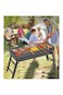 Portable Barbecue Grill, Charcoal Grill Barbecues, Foldable Outdoor/Household/Camping BBQ Equipment.