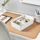 Stackable Storage Box, White, 18x26x8 cm