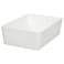 Stackable Storage Box, White, 18x26x8 cm