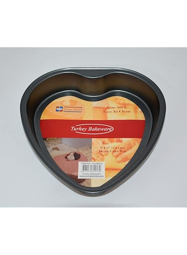HEART SHAPED CAKE PAN 24cm, Black