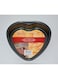 HEART SHAPED CAKE PAN 24cm, Black