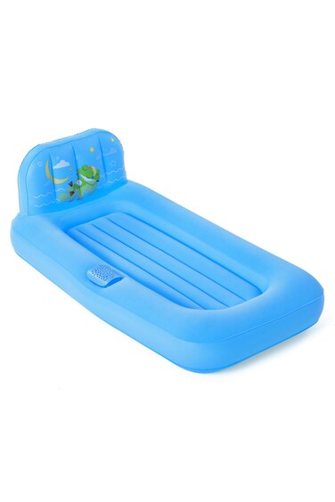 Airbed Fisher Price Dream - Blue 132x76x46cm   Kids Airbed   Air Mattress   Inflatable Mattress   Air Bed For Indoor and Outdoor Camping