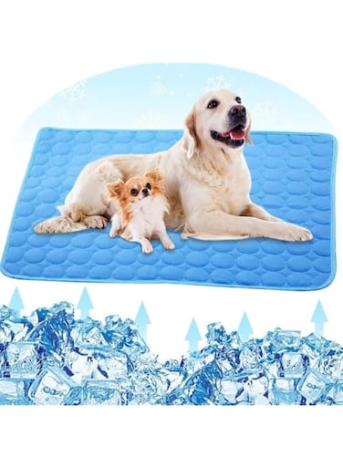 Pet Cooling Mat Dog,Cat Cooling Mat, Large Pet Cooling Mat,Non-Toxic Gel Self Cooling Pad,Tear and Moisture Resistant Ice Cooling Pad for Dogs and Cats Machine Washable