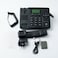 4G Wireless Desktop Telephone with LCD Display, SIM Support, FM Radio &amp; Rechargeable Battery