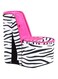 ORE International HBB1840 High Heel Shoe Hidden Jewelry Box, Zebra Print