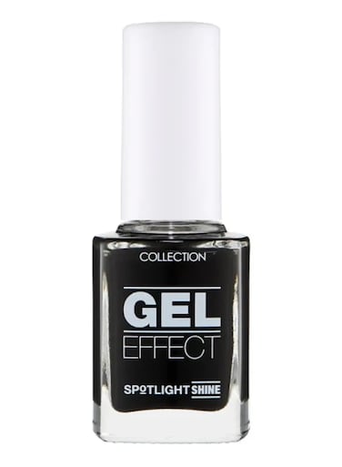 Spotlight shine gel effect nail polish - Leather jacket