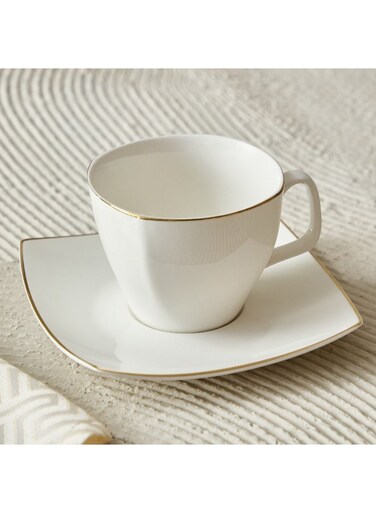 Box Peace 2-Piece Tea Cup and Saucer Set 220 ml