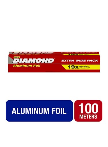 Foil Extra Wide Silver 100meter