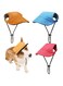 MAKINGTEC Baseball Cap For Dogs, 3 Pieces Ear Holes for Sun Protection, Breathable Outdoor Pet Visor Sun Bonnet Outfit for Puppy, Adjustable Drawstring Dog Sport Hat for Small Medium Large Dogs