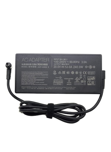 20V 12A 240W ADP-240EB B Charger Compatible with ASUS ROG Strix G15 G513QM G17 G713QM G713QR ROG Strix Scar 15 G533 17 G733 ROG Zephyrus M16 GU603 Laptop Power Supply