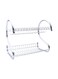2-layer Dish Rack Silver 40cm