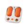 Cordless Heated Foot Massager - 3 Modes, 2500mAh, USB-C, White
