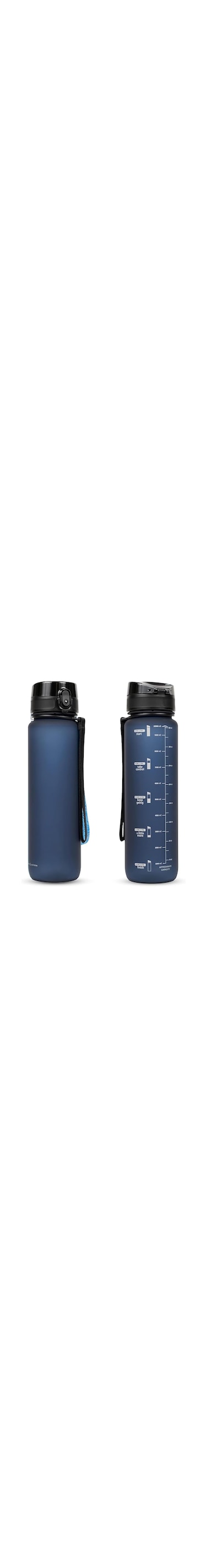 Sulfar Water Bottle for Adults and Kids - (1000ML-500ML-350ML) -USA Tritan Material, Non-Toxic BPA Free, Fast Flow, Flip Top Leak Proof Lid (Royal Blue Heaven)