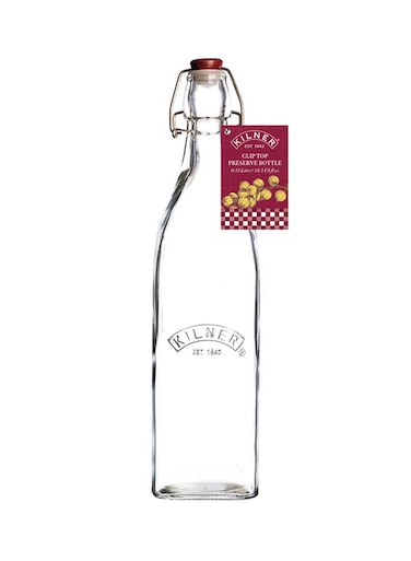 Clip Top Square Bottle 0.55 Liter